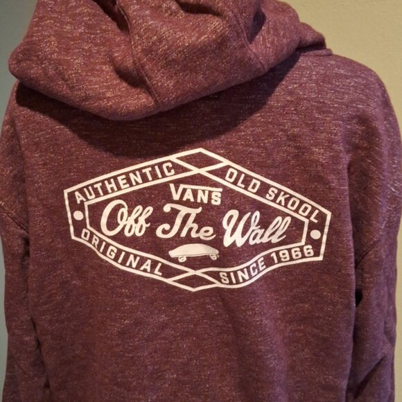 Pre-owned Great Condition Vans Full Zip Hoodie Size L - Picture 4 of 5